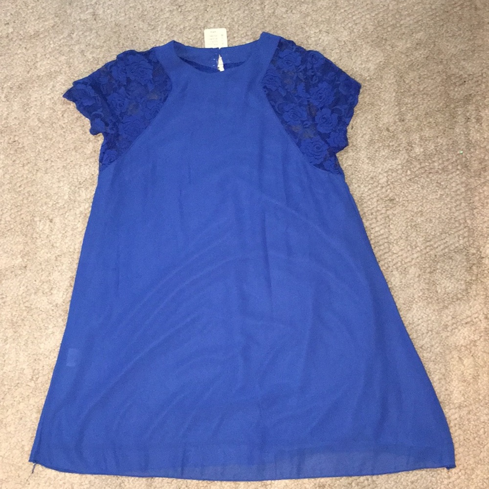 Blue LIVAGIRL dress brand new condition.